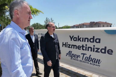 İnegöl’de Devam Eden Projeler Yerinde İncelendi