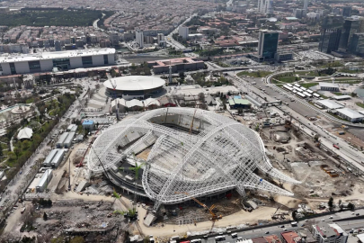 Başkentte dev spor yatırımı tamamlanma aşamasında: Ankara'nın yeni stadyumu görücüye çıkıyor