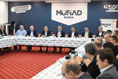 BTSO Başkanı Burkay MÜSİAD Yönetimi ile Buluştu