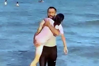 Yüreklerin ağza geldiği an: İki kız kardeş son anda kurtarıldı!