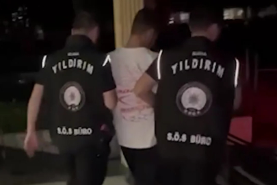 Bursa'da film gibi kovalamaca: 12 yıl cezalı firari sokak arasında yakalandı