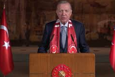 Cumhurbaşkanı Erdoğan'dan A Milli Futbol Takımı'na destek paylaşımı