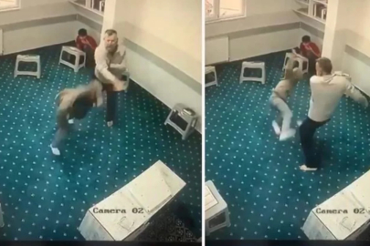 Yurtta kan donduran görüntüler! Küçük çocuğun kabusu dakikalarca sürdü