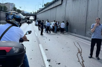 Bursa'da korkutan kaza!