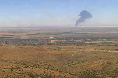 ABD’ye ait B-52 bombardıman uçağı Kaliforniya’da düştü