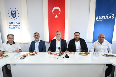 Başkan Burkay’dan Terminalde Önemli Buluşma