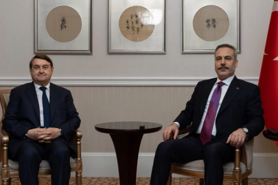 Bakan Fidan, Putin'in Danışmanı Levitin ile bir araya geldi