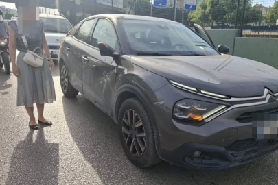 Bursa'da büyük trafik ayıbı! Araca çarptıktan sonra arkalarına bakmadan kaçtılar...