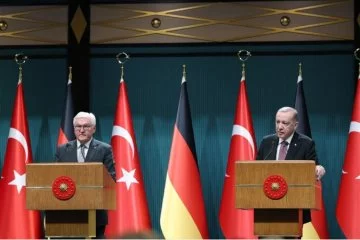 Cumhurbaşkanı Erdoğan, Türkiye ile Almanya arasındaki yeni ticaret hedefini açıkladı