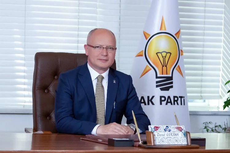 Ak Parti Bursa İl Başkanı Davut Gürkan’ın 24 Kasım Öğretmenler Günü Mesajı