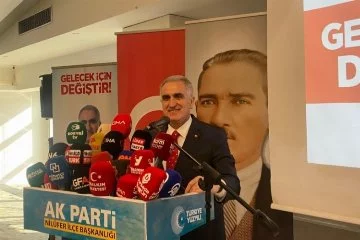 AK Parti Nilüfer Belediye Başkan Adayı Çolak projelerini tanıtıyor