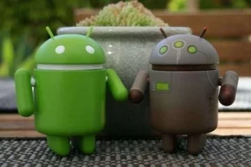 Android logosu değişti