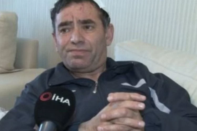 Ankara'da bir kişi amcasının kafa derisini yüzdü