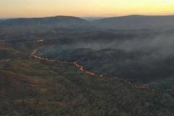 Avustralya'da çıkan yangında 100 bin hektarlık alan kül oldu