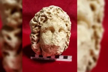 Bartın'daki kazılarda Büyük İskender heykelinin başı bulundu