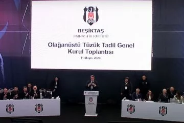 Beşiktaş Kulübü Tüzük Değişikliği Olağanüstü Genel Kurulu başladı