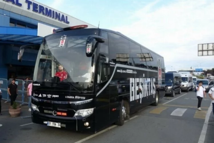 Beşiktaş, Trabzonspor maçı için kente geldi