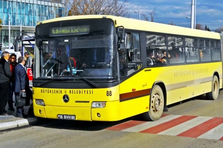 Bursa’da 4 gün boyunca ücretsiz otobüs seferleri düzenlenecek