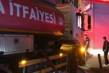Bursa'da iş hanında korkutan yangın!