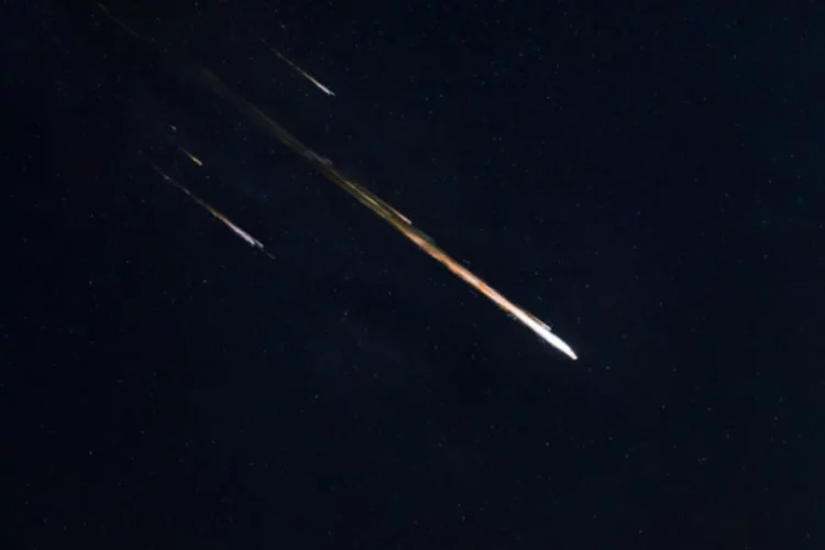 Bursa'da meteor mu düştü?