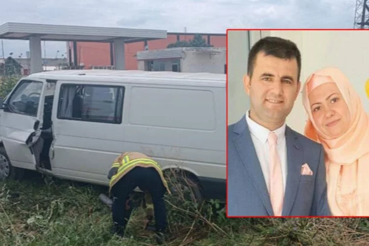 Bursa'da oğullarını götürdükleri hastaneden dönerken kazada ölen anne toprağa verildi
