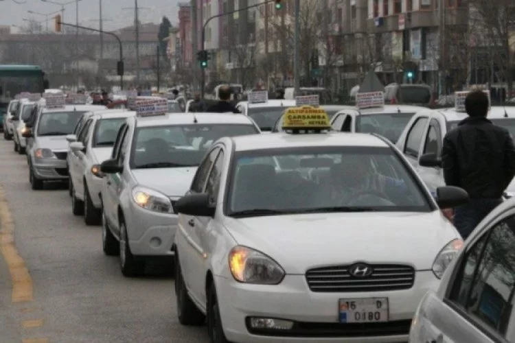 Bursa'da taksi dolmuşlara zam!