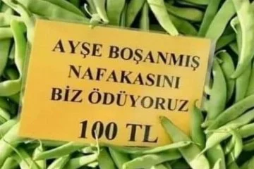 Bursa'da tezgahtaki fiyatı değil, sloganı esprisi konusunu oldu