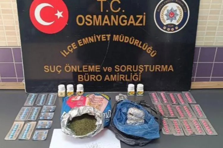 Bursa'da uyuşturucu satmak isteyen 2 kişi yakalandı