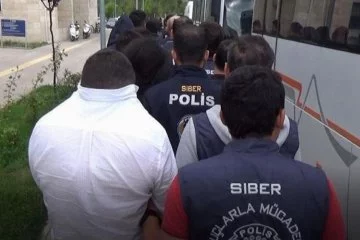 Bursa dahil 21 ilde 'Sibergöz-36' operasyonunda 19 tutuklama