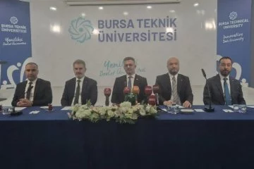 Bursa Tenik Üniversitesi basın toplantısı düzenledi