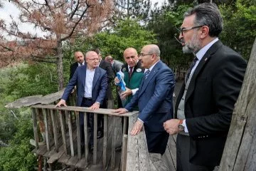 Bursa Valisi Demirtaş Gölbaşı Barajı'nı ziyaret etti
