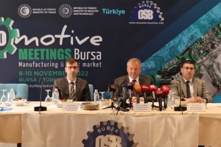 Bursa'ya 38 ülkeden otomotiv sektörünün temsilcileri geliyor