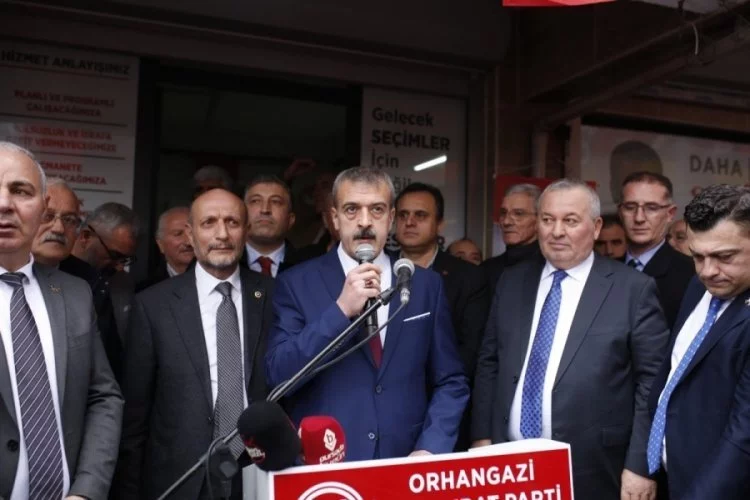 Cemal Enginyurt Cumhurbaşkanı Erdoğan'ı Bursa'dan eleştirdi