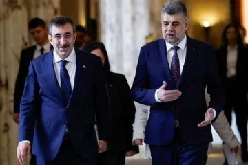 Cevdet Yılmaz, Romanya Başbakanı Ciolacu ile görüştü