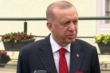 Cumhurbaşkanı Erdoğan açıklamalarda bulunuyor!