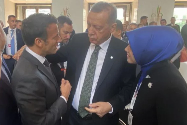Cumhurbaşkanı Erdoğan'dan Macron'a davet