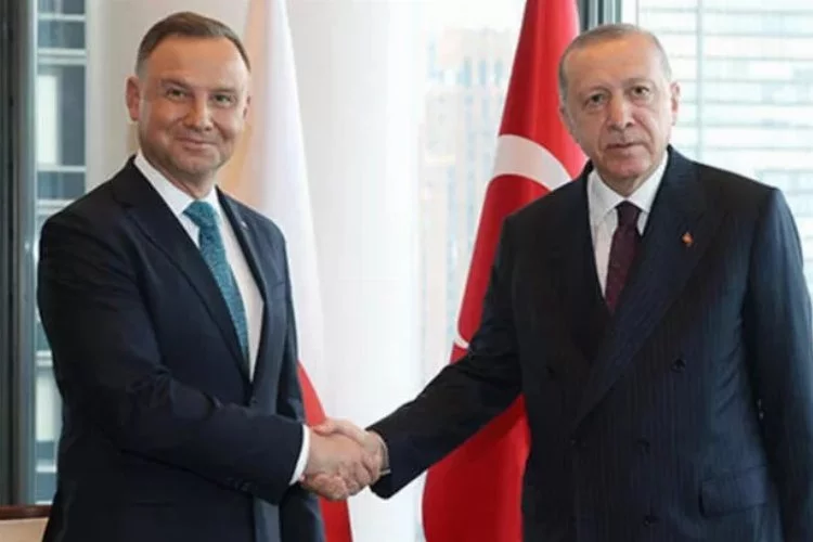 Cumhurbaşkanı Erdoğan Polonya Cumhurbaşkanı ile görüştü