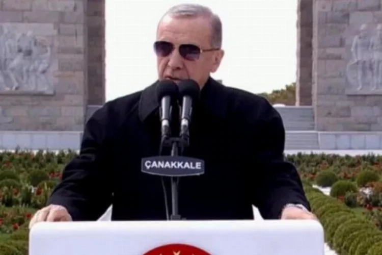Cumhurbaşkanı Erdoğan ve devlet erkanı Çanakkale'de!