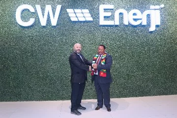 CW Enerji Zimbabve Cumhuriyeti Dışişleri ve Uluslararası Ticaret Bakanı Frederick Shava'yı ağırladı