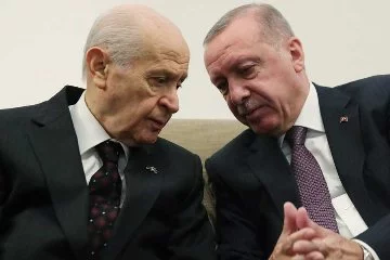 Erdoğan, Bahçeli ile görüştü!