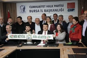 Hasan Öztürk CHP Bursa'dan aday adayı oldu