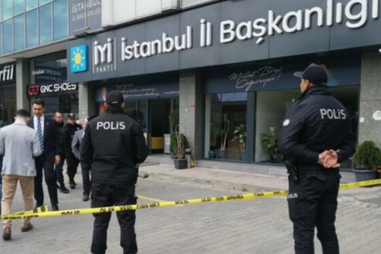 İyi Parti İstanbul İl Başkanlığı'na isabet eden mermi olayının nedeni ortaya çıktı