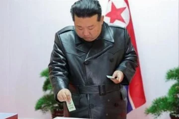 Kuzey Kore lideri Kim, yerel seçimlerde oy kullandı