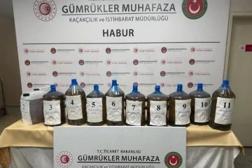 Şırnak'ta 260 milyon Türk Lirası değerinde metamfetamin ele geçirildi