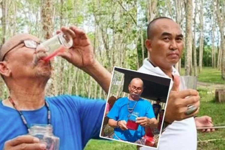 Tayland'ta timsah kanının bardağı 100 TL!