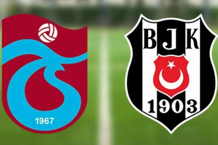 Trabzonspor - Beşiktaş maçının muhtemel 11'leri