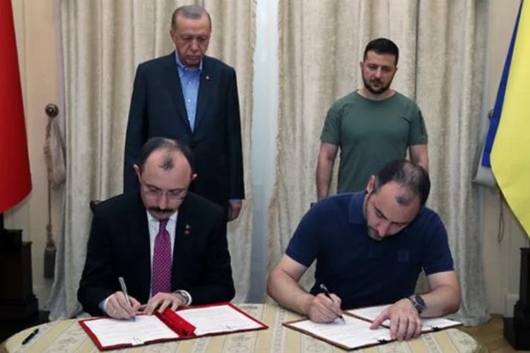 Türkiye ile Ukrayna arasında savaş nedeniyle tahrip olan altyapının yeniden inşası için anlaşma imzalandı