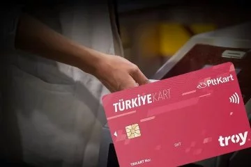 TürkiyeKart ödeme sistemlerinde de yolculuklarda da kullanılacak